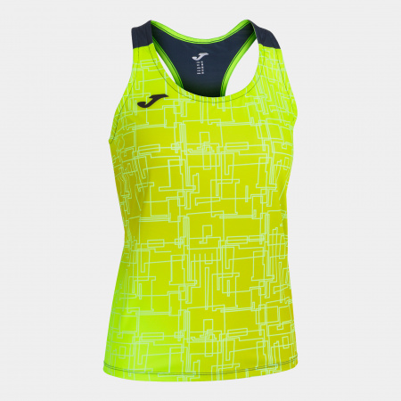Майка женская Joma Elite VIII черно-желтая