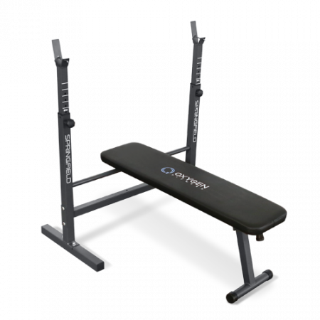 Скамья для жима со стойками Oxygen fitness springfield