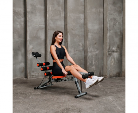 Универсальный силовой тренажёр DFC Capital Sports AB Trainer (оранжевый)