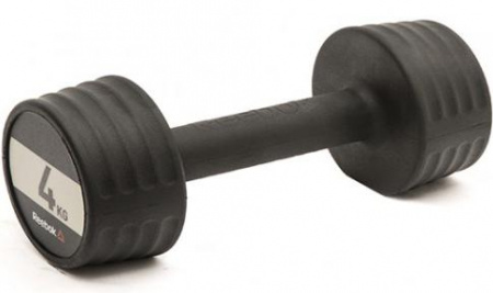 Гантели неразборные Reebok Dumbbell 2 х 4 кг обрезиненные