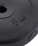 Диск пластиковый BaseFit 5 кг (26 мм, черный)