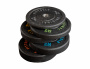 Диск бампированный Original FitTools 15 кг (51 мм, черный)