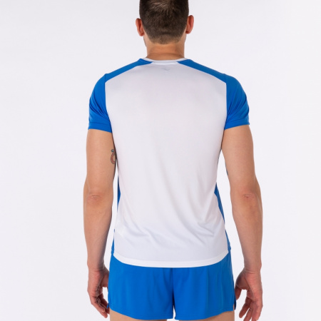 Футболка мужская Joma Record II бело-синяя