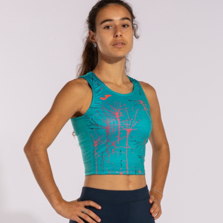 Топ женский Joma Elite IX бирюзовый