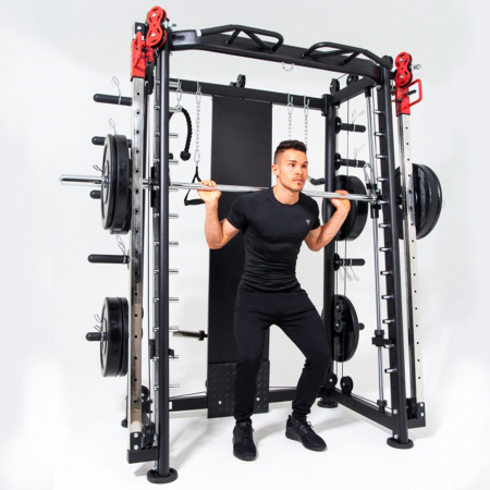 Силовая станция, машина Смита DFC Powergym D822