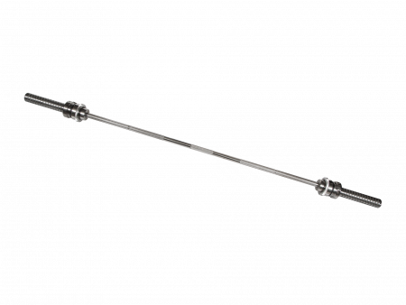 Гриф для штанги MB Barbell хромированный женский (длина 2010 мм, диаметр 50 мм, нагрузка до 350 кг), олимпийский замок