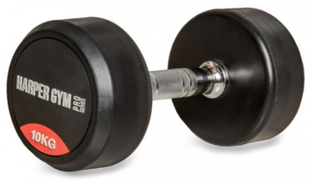 Гантель неразборная Harper Gym Pro Series NT150E 10 кг обрезиненная