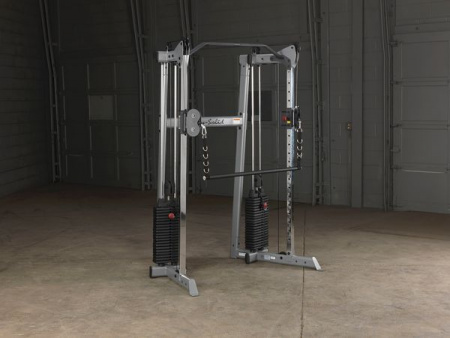 Кроссовер угловой Body Solid с двумя весовыми стеками по 72,5 кг