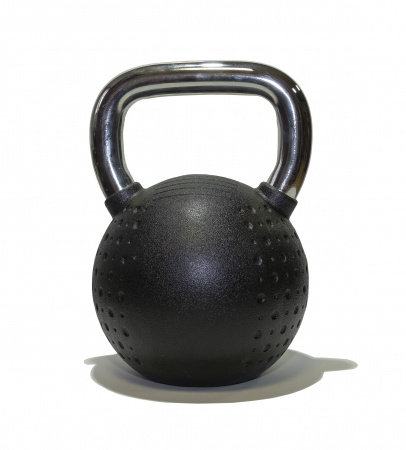 Гиря обрезиненная Original FitTools с хромированной ручкой 20 кг