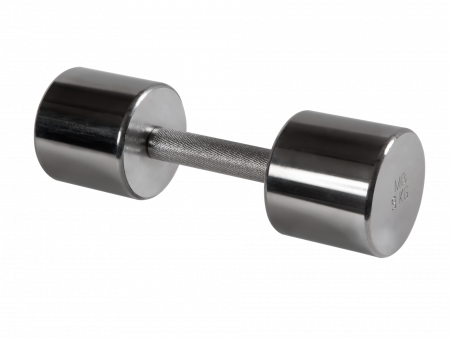 Гантель неразборная Barbell 9 кг хромированная