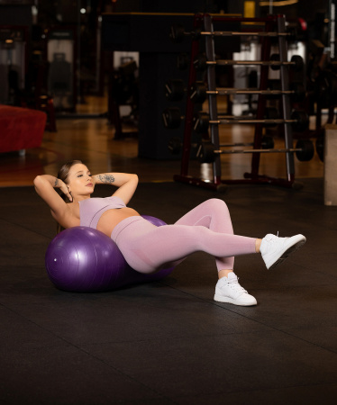 Фитбол Starfit GB-803 Арахис, 50x100 см, фиолетовый