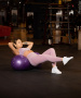 Фитбол Starfit GB-803 Арахис, 50x100 см, фиолетовый