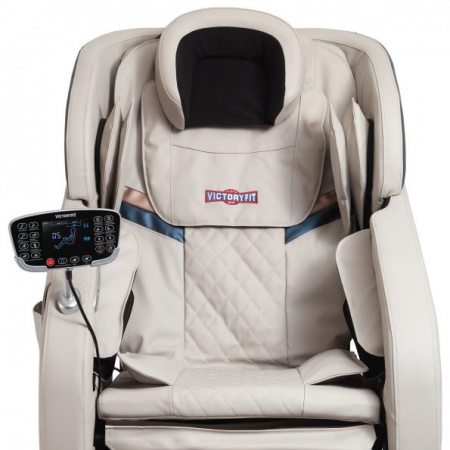 Массажное кресло VictoryFit VF-M68 бежевый