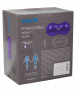 Фитбол Starfit GB-803 Арахис, 50x100 см, фиолетовый