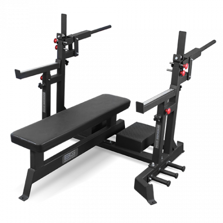Скамья для жима пауэрлифтерская Bronze Gym AL-320
