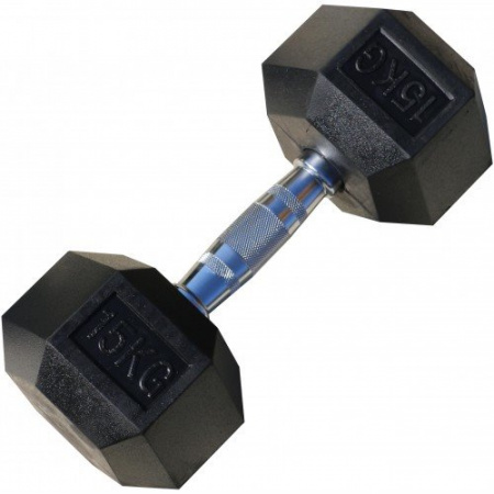 Набор неразборных гантелей Iron King 12,5-32,5 кг гексагональных обрезиненных