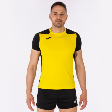 Футболка мужская Joma Record II желто-черная