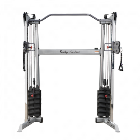 Сдвоенная блочная стойка Body Solid с двумя весовыми стеками по 72,5 кг