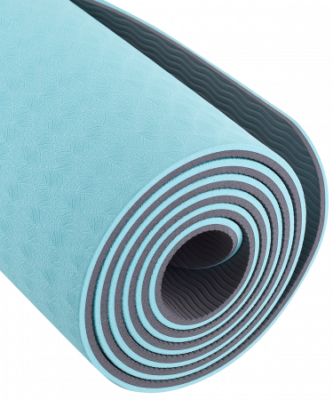 Коврик для йоги и фитнеса Starfit FM-201, TPE, 173x61 см