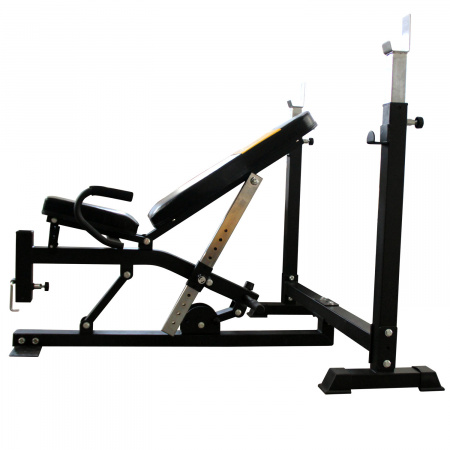Силовая скамья со стойками powergym BN014
