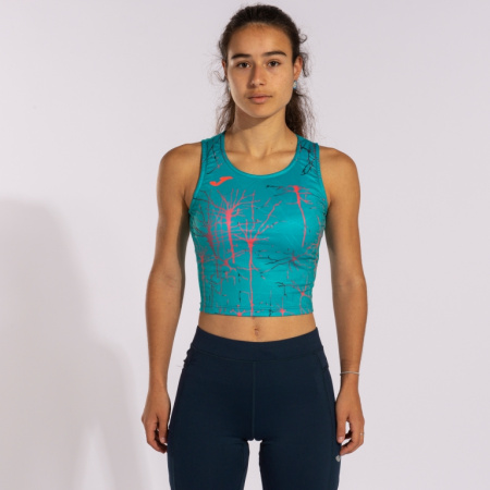 Топ женский Joma Elite IX бирюзовый