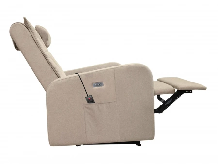 Массажное кресло реклайнер Fujimo E-Comfort Chair F3005 FEF Ваниль (Sakura 4)