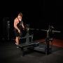 Скамья-стойка домкратная для жима лежа со страховочными упорами DHZ Olimpic Bench