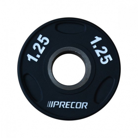 Диск уретановый Precor New 2,5 кг (51 мм, черный)