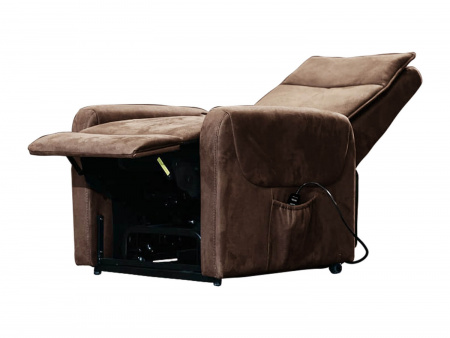 Массажное кресло-реклайнер EGO Lift Chair DM04004 шоколад