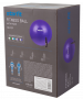 Фитбол StarFit GB-109 антивзрыв, 1500 гр, с ручным насосом, темно-синий, 85 см