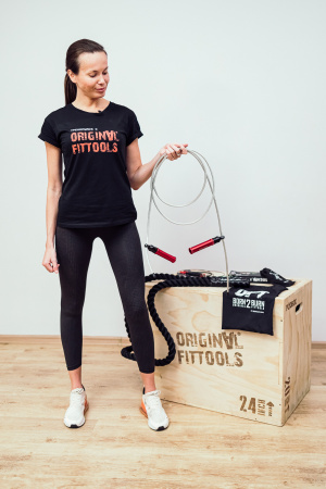 Скакалка тяжелая Original FitTools BORN2BURN
