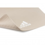 Коврик (мат) для йоги Adidas, цвет светло-серый, ADYG-10100VG