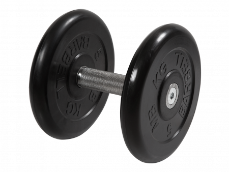 Гантель неразборная Barbell Профи 11 кг с вращающейся ручкой