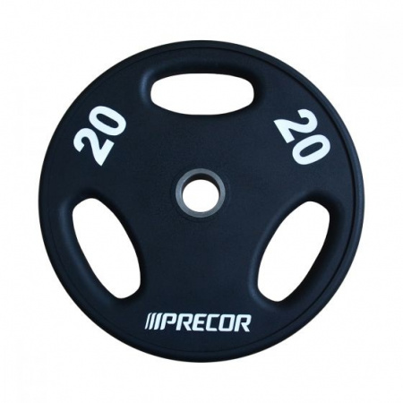 Диск уретановый Precor New 25 кг (51 мм, черный)