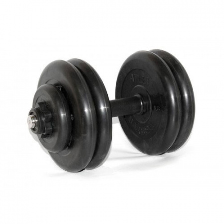 Гантель разборная Barbell 24,5 кг с резьбой 30 мм