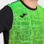 Футболка мужская Joma Elite VIII черно-зеленая