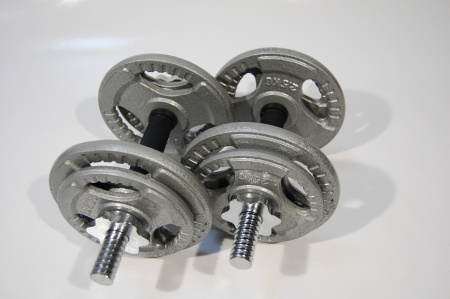 Гантели разборные металлические Atlas Sport Хаммертон 2 x 9,5 кг