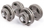 Гантели разборные металлические Atlas Sport Хаммертон 2 x 29 кг
