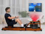 Гребной тренажер Unixfit Wood Rower Dark