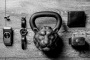 Гиря чугунная Iron Head Лев 16 кг