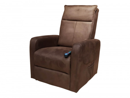 Массажное кресло-реклайнер EGO Lift Chair DM04004 шоколад