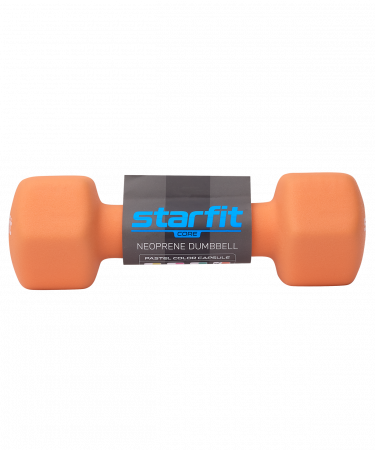 Гантель неопреновая неразборная Starfit DB-201 2 кг