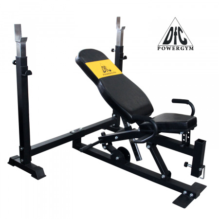 Силовая скамья со стойками powergym BN014