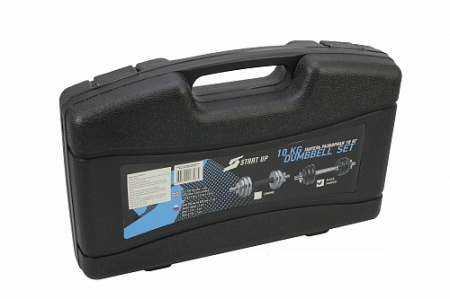 Гантель разборная в пластиковом кейсе Start Up HD2704 10 кг (крашеная)