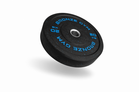 Диск бамперный Bronze Gym 20 кг (51 мм, черный)