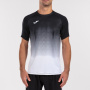 Футболка мужская Joma Elite VII черно-белая