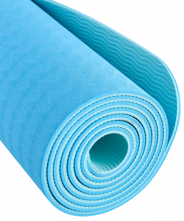 Коврик для йоги и фитнеса Starfit FM-201, TPE, 173x61 см