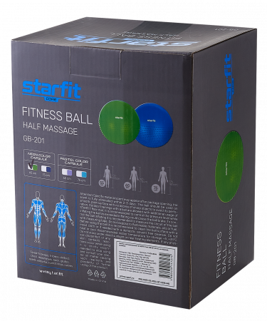 Фитбол полумассажный Starfit GB-201 антивзрыв