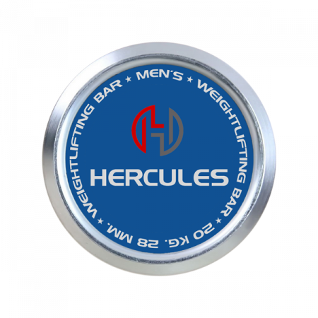 Гриф для штанги Hercules BWM-250 прямой (длина 2200 мм, диаметр 50 мм, нагрузка до 800 кг), без замка