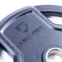 Диск обрезиненный Livepro Premium Rubber 15 кг (51 мм, черный)